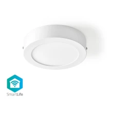 Nedis WIFILAW10WT − LED dimmbare Deckenleuchte LED/12W/230V WLAN