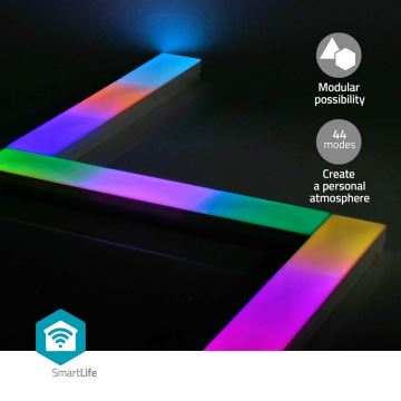 Intelligente, dimmbare LED-RGBW-Schiene SmartLife LED/8W/230V Wi-Fi Tuya