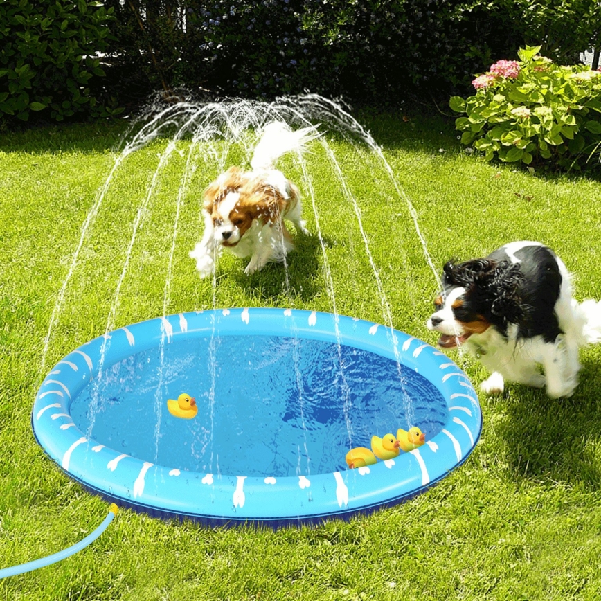 Nobleza - Hundepool mit Wasserfontäne d 1m
