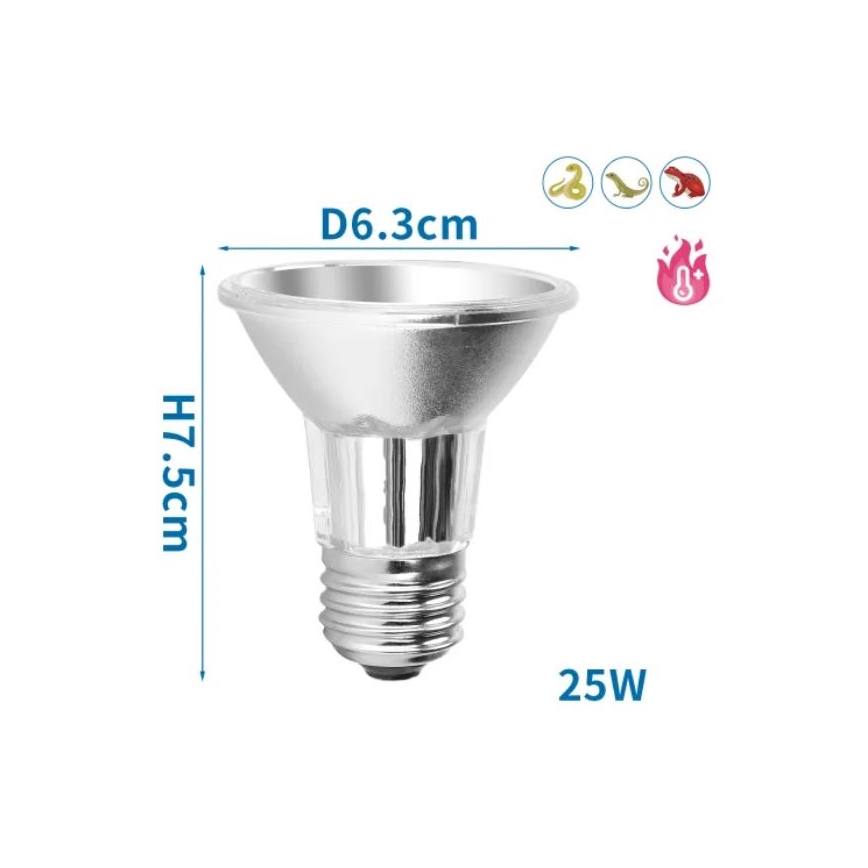 Nobleza - UVB-Leuchtmittel für Terrarien E27/25W/230V