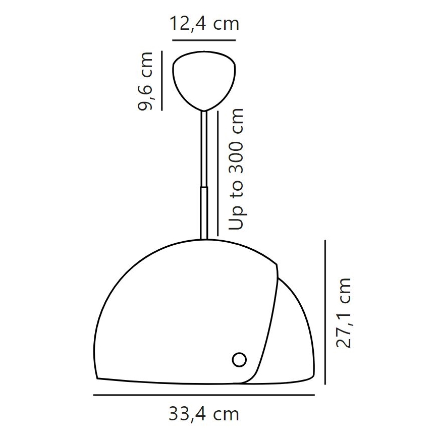 Nordlux - Hängeleuchte ALIGN 1xE27/15W/230V weiß