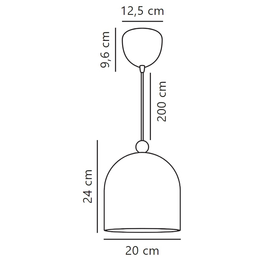 Nordlux - Hängeleuchte an Schnur GASTON 1xE27/40W/230V grün/weiß