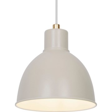 Nordlux - Hängeleuchte an Schnur POP 1xE27/40W/230V beige