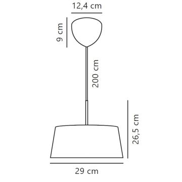 Nordlux - Hängeleuchte CLASI 3xE14/10W/230V d 29 cm