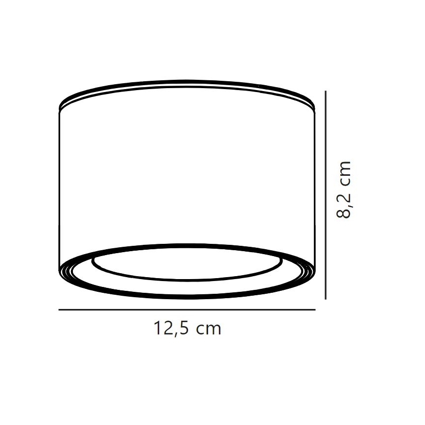 Nordlux - LED-Strahler für Badezimmer LANDON LED/6,5W/230V IP44 schwarz