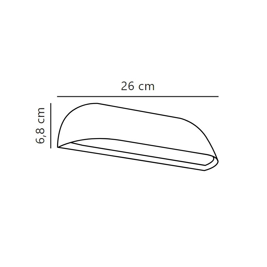 Nordlux - LED-Wandleuchte für den Außenbereich FRONT LED/9,5W/230V IP44