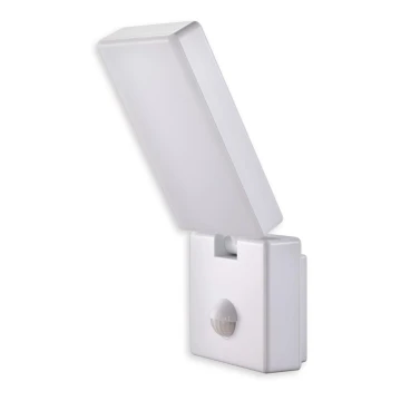 Oberlicht Faro B PIR - LED-Flutlicht mit Sensor FARO LED/15W/230V IP65 weiß