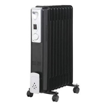 Ölheizung mit 9 Rippen 800/1200/2000W/230V schwarz