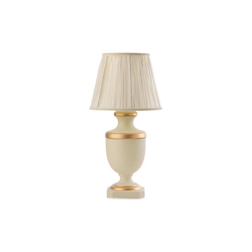 ONLI - Tischleuchte IMPERIALE 1xE27/22W/230V 56 cm beige