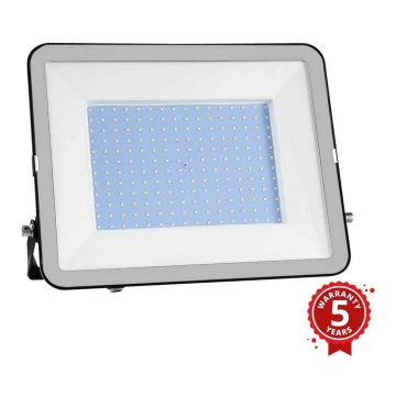 Outdoor-LED-Strahler SAMSUNG CHIP LED/200W/230V 4000K IP65 schwarz