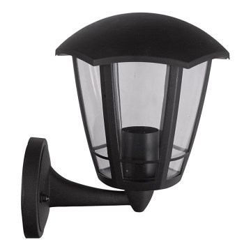 Outdoor-Wandleuchte 1xE27/42W/230V IP44 schwarz