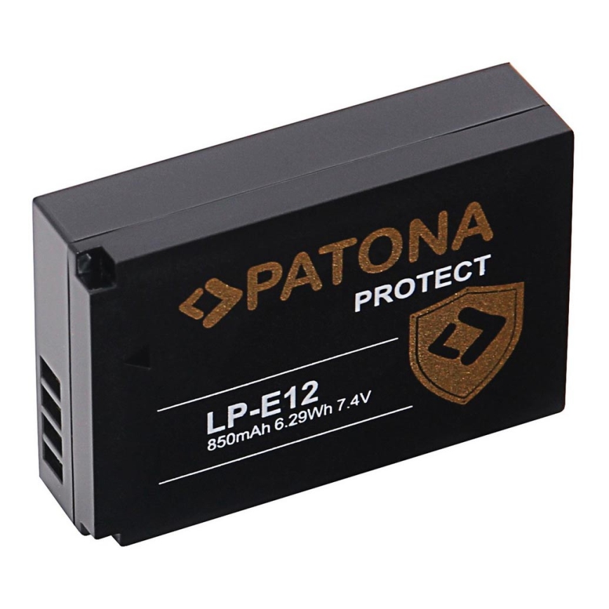 PATONA - Akku Canon LP-E12 850mAh Li-Ion Schutz