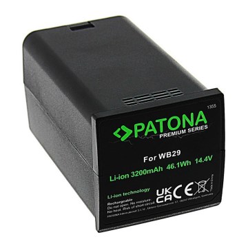 PATONA - Akku GODOX AD200 3200mAh Li-Ion 14,4V WB29