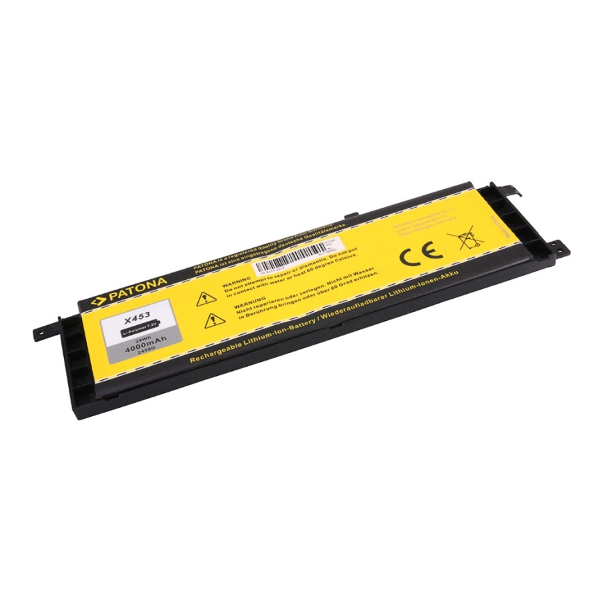 PATONA - Batterie ASUS X453 4000mAh Li-Pol 7,2V