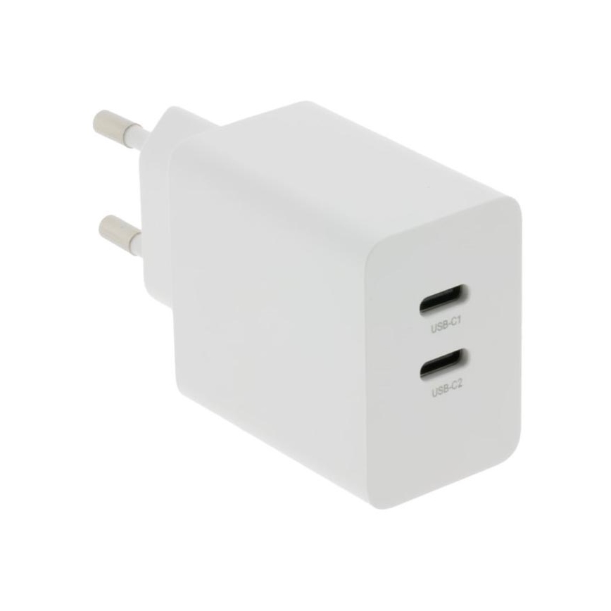 PATONA - Ladeadapter Power Delivery 35W 2xUSB-C -PD 3.0