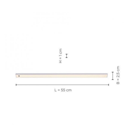 Paul Neuhaus 1125-21 - Dimmbare LED-Küchenunterbauleuchte AMON  1xLED/6W/12/230V
