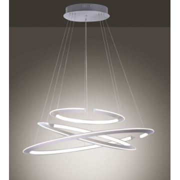 Paul Neuhaus 2493-55 -Dimmbare LED-Hängeleuchte an einer Schnur ALESSA 3xLED/38W/230V + FB