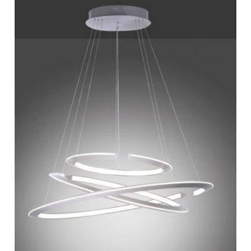 Paul Neuhaus 2493-55 -Dimmbare LED-Hängeleuchte an einer Schnur ALESSA 3xLED/38W/230V + FB