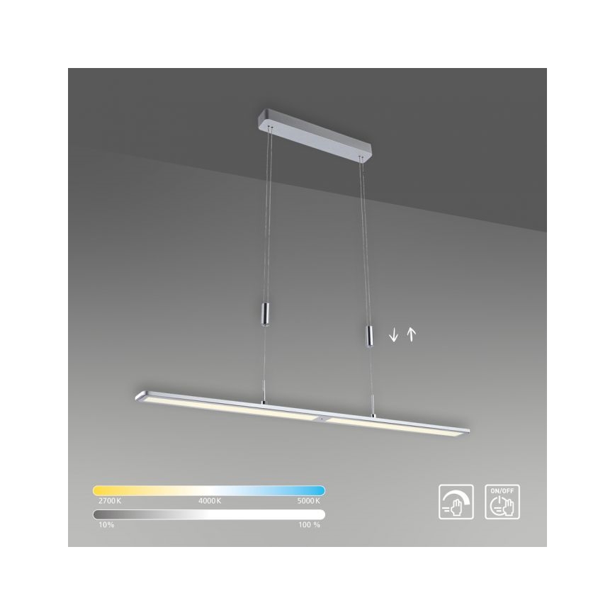 Paul Neuhaus 2565-95 - Dimmbarer LED-Kronleuchter an Schnur mit Sensor NIKA LED/35W/230V