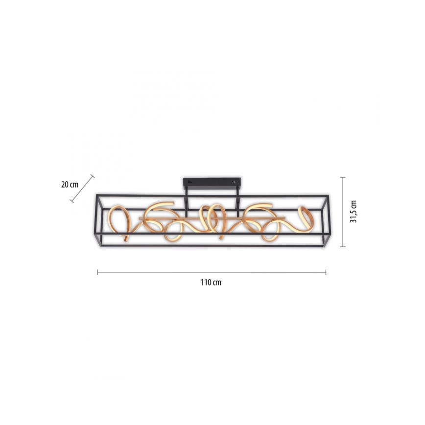 Paul Neuhaus 6473-18 - Dimmbarer LED-Kronleuchter SELINA 4xLED/10,2W/230V