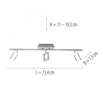 Paul Neuhaus 6959-55 - LED Strahler INIGO 3xLED/4,2W/230V