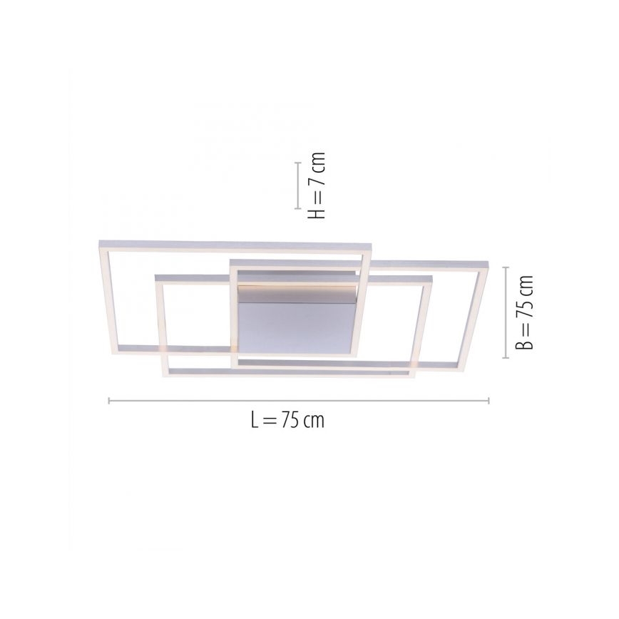 Paul Neuhaus 8256-55 - LED dimmbare Deckenleuchte INIGO 3xLED/16W/230V