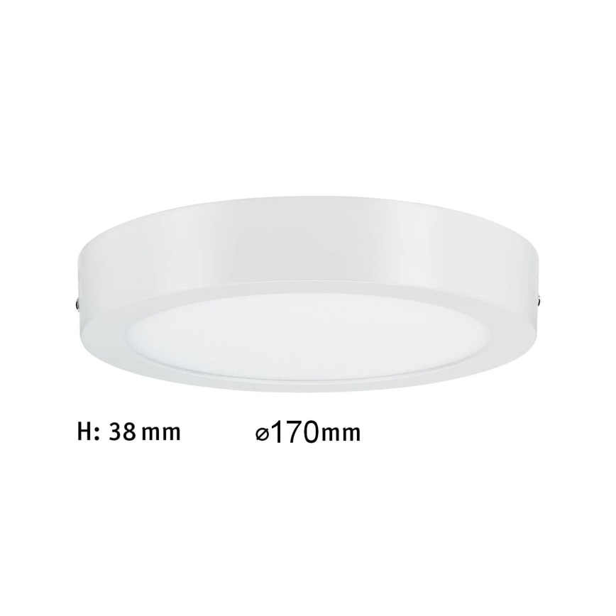 Paulmann 70641 - LED/11W Deckenleuchte LUNAR 230V d 17 cm weiß