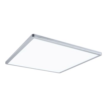 Paulmann 71009 - LED/22W Dimmbares Panel ATRIA 230V 4000K 42x42 cm mattes Chrom