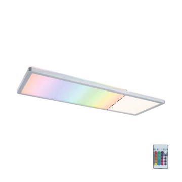 Paulmann 71020 - LED/20W Dimmbares RGBW-Panel ATRIA 230V 4000K 20x58 cm + Fernbedienung