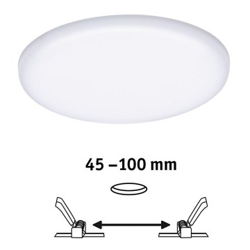 Paulmann 92388 - LED/8,5W IP44 Badezimmereinbauleuchte VARIFIT 230V