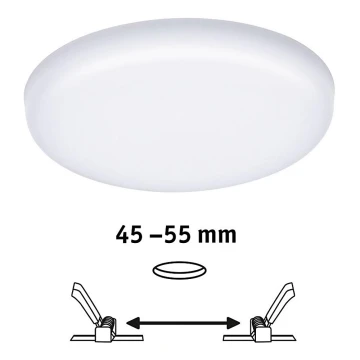 Paulmann 92390 - LED/4,5W IP44 Badezimmereinbauleuchte VARIFIT 230V