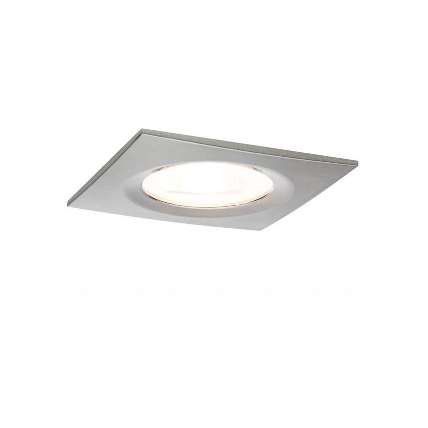 Paulmann 93611 - LED-GU10/7W IP44 Dimmbare Badezimmer-Einbauleuchte NOVA 230V