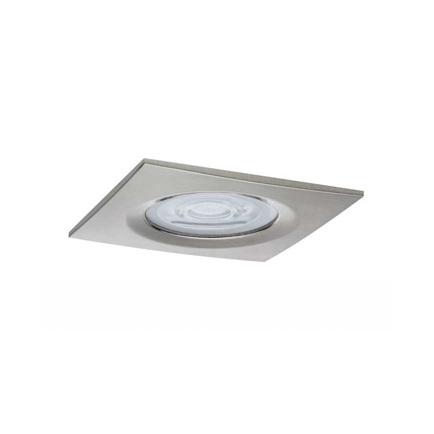 Paulmann 93611 - LED-GU10/7W IP44 Dimmbare Badezimmer-Einbauleuchte NOVA 230V