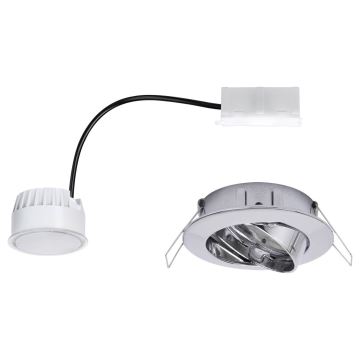 Paulmann 93981 - LED/6,8W IP23 Badezimmer-Einbauleuchte COIN 230V