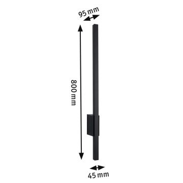 Paulmann 94742 - LED/11,5W IP44 Outdoor-Wandleuchte STAN 230V