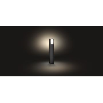 Philips - LED dimmbare Außenlampe Hue TURACO 1xE27/9,5W/230V