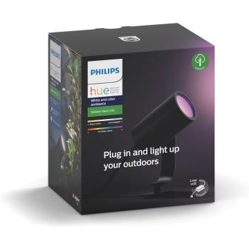 Philips - LED RGB Auβen Spotlight Hue LILY LED/8W/230V IP65