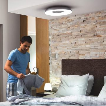 Philips 32610/48/P6 - LED Dimmbare Deckenleuchte Hue BEING LED/27W/230V + Fernbedienung