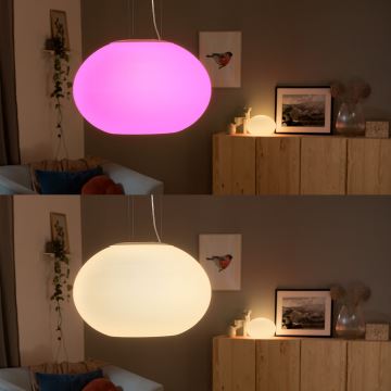 Philips - Dimmbare LED-RGBW-Hängeleuchte an Schnur Hue FLOURISH LED/39W/230V