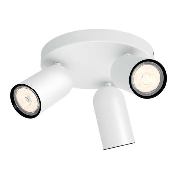 Philips 50583/31/PN - Spotlight MYLIVING PONGEE 3xGU10/10W/230V