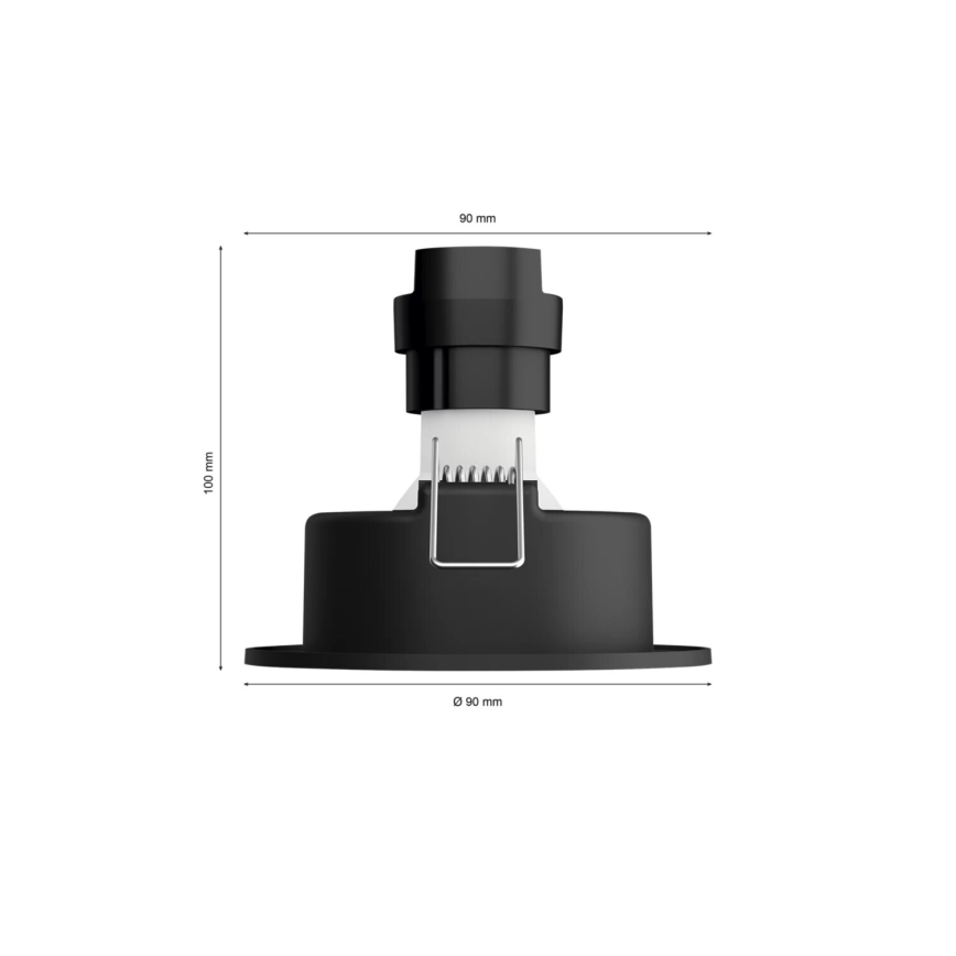 Philips - Dimmbare LED-RGBW-Einbauleuchte Hue CENTURA 1xGU10/4,2W/230V 2000-6500K