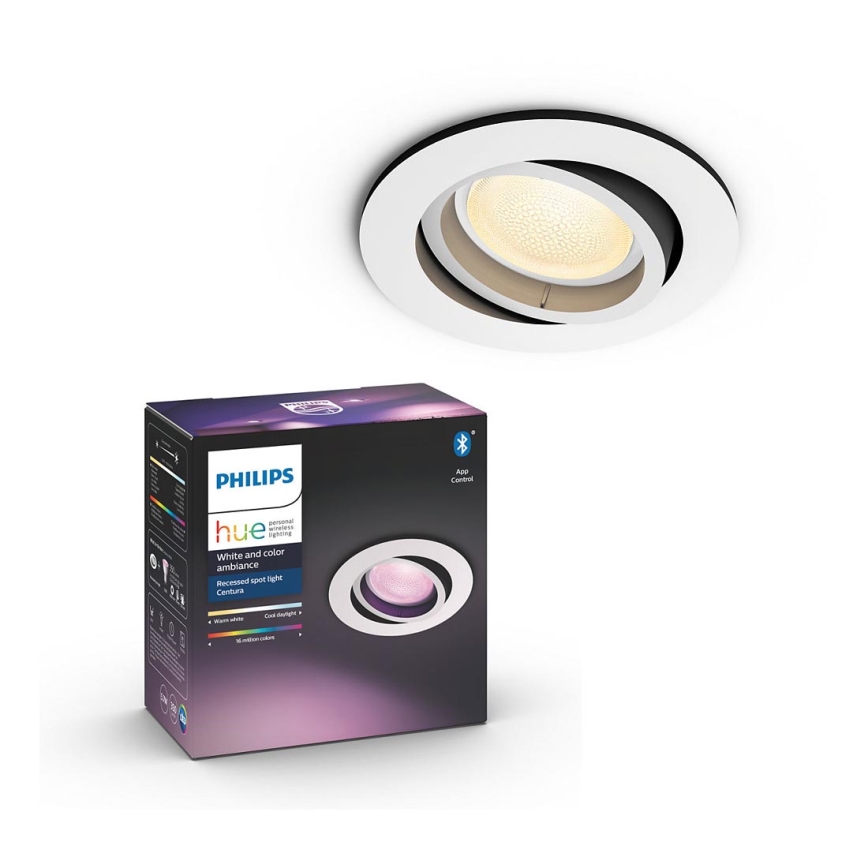 Philips - Dimmbare LED-RGBW-Leuchte HUE CENTURA 1xGU10/5,7W/230V