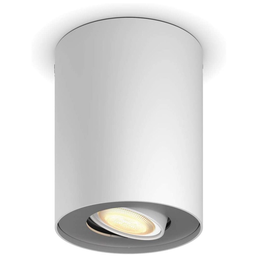 Philips - Dimmbarer LED-Strahler Hue PILLAR 1xGU10/4,2W/230V 2200-6500K + Fernbedienung weiß