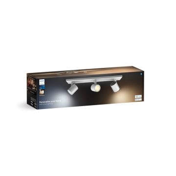 Philips - Dimmbarer LED-Strahler Hue RUNNER 3xGU10/4,2W/230V 2200-6500K + Fernbedienung weiß
