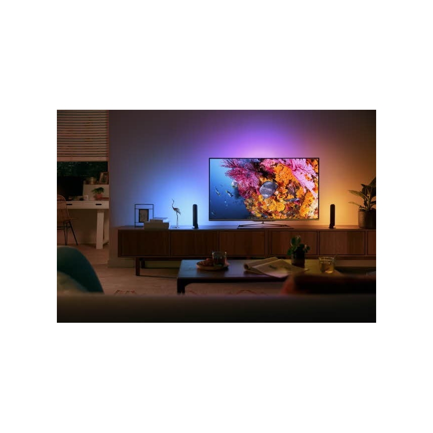 Philips 78203/30/E7 - LED RGB Dimmbare Tischlampe HUE WHITE AND COLOR AMBIANCE LED/6W/230V