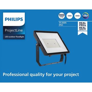 Philips – LED-Außenstrahler PROJECTLINE LED/100W/230V IP65 3000K