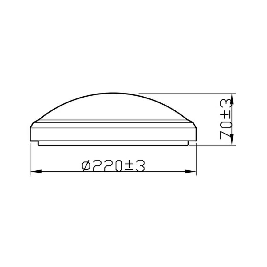 Philips - LED-Badezimmer-Deckenleuchte LED/6W/230V 2.700K IP44