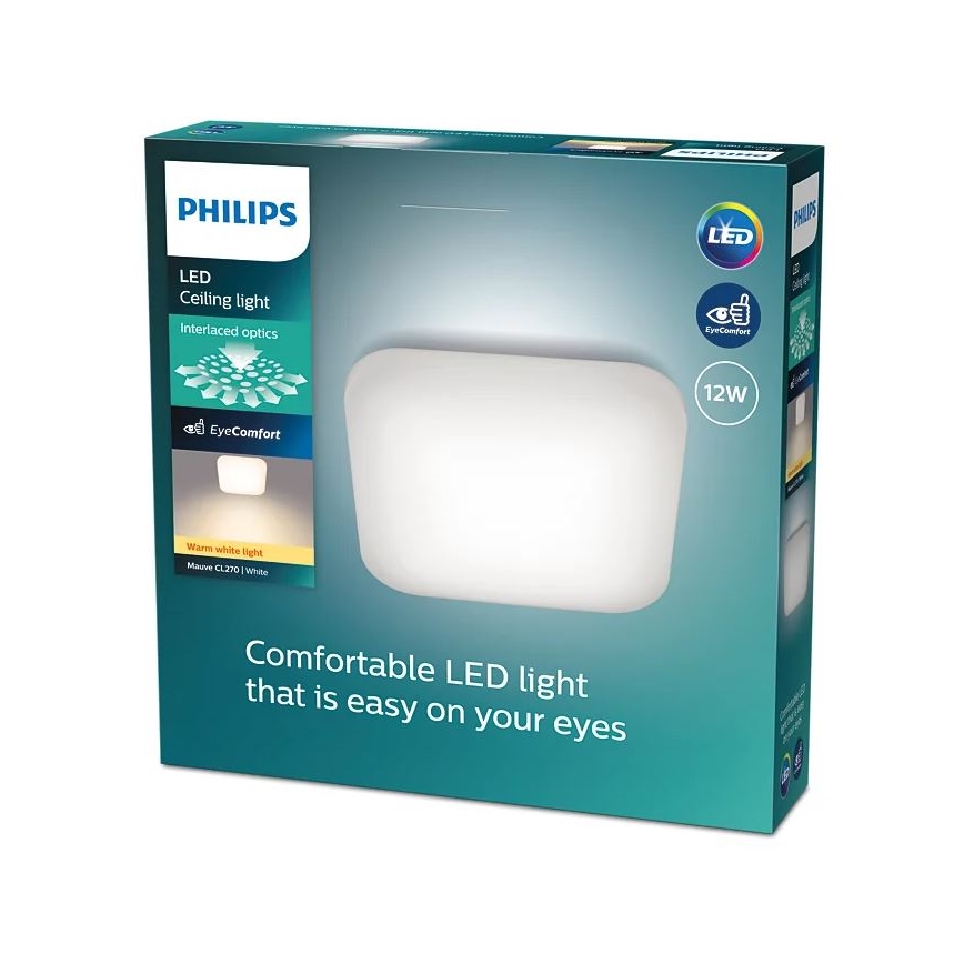 Philips - LED-Deckenleuchte LED/12W/230V 2700K