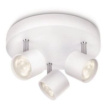 Philips - LED Dimmbare Spotleuchte 3xLED/4W/230V