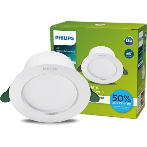 Philips - LED-Einbauleuchte LED/4,8W/230V 3000K